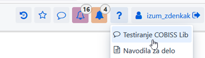 Oddaja ugotovitev testiranja