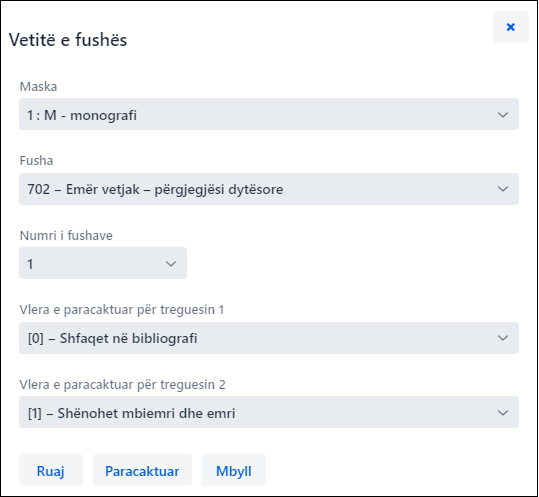 Vetitë e fushës