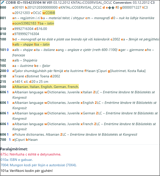 Paraqitësi i regjistrimit