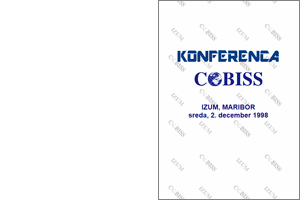 Konferenca COBISS 1998
