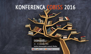 Konferenca COBISS 2016